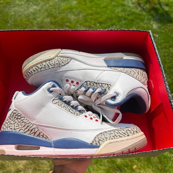 Nike Air Jordan 3 Retro OG True Blue 2016 Men\'s Shoes - Size 7 - Ships Now